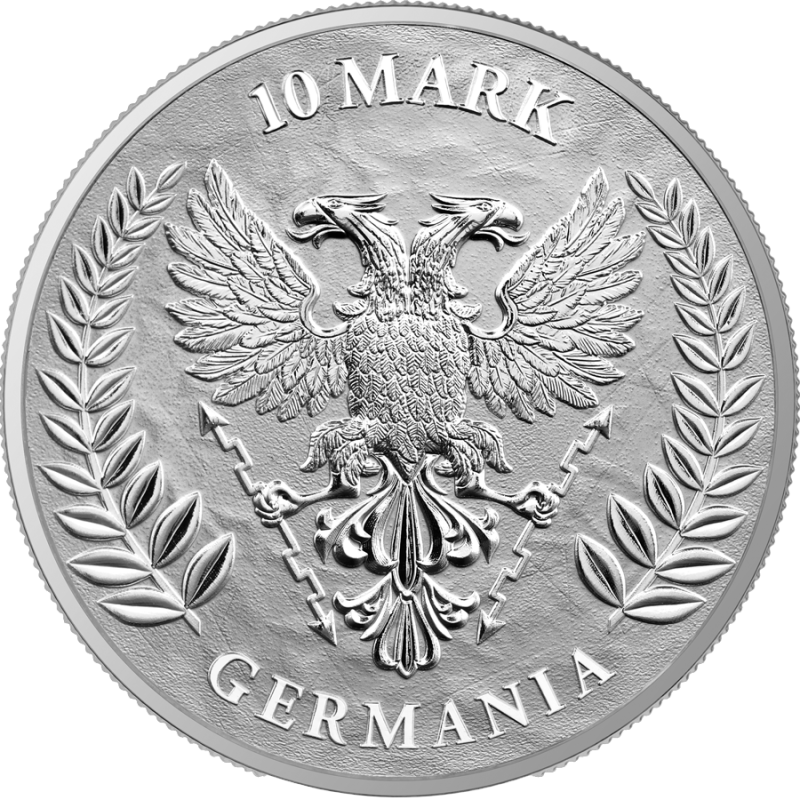 germania 2023 2 oz silver bu b 900